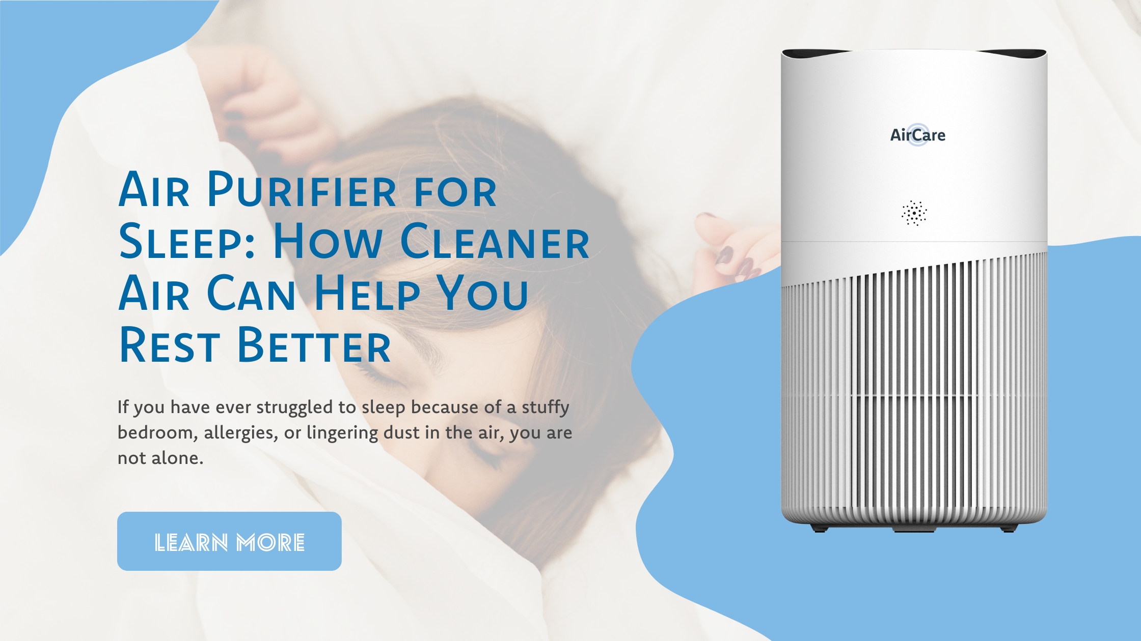 Air Purifier for Sleep: How Cleaner Air Can Help You Rest Better